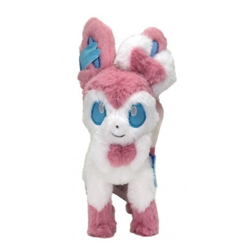 authentic Pokemon plush Sylveon KutaKutaTatta 25cm Takara tomy (Small size)